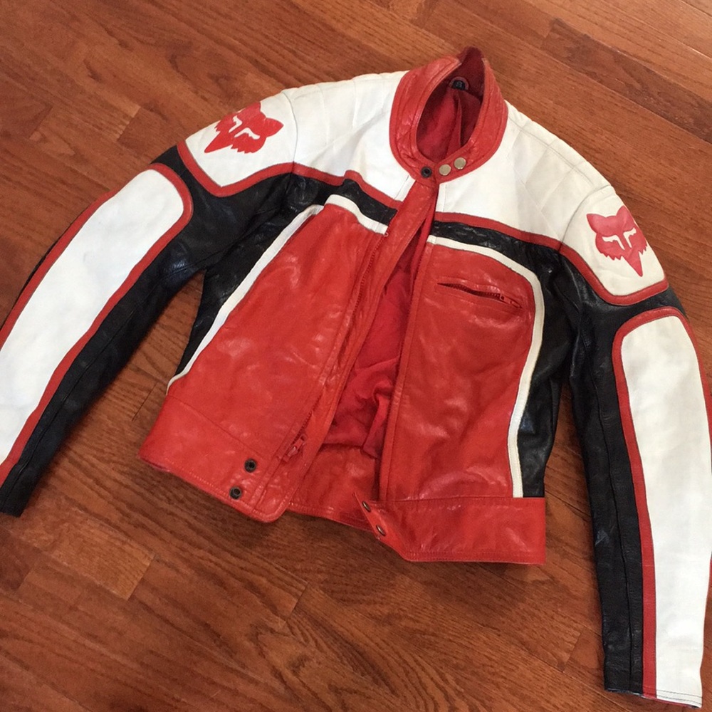 COPY - Vintage. Moto Fox Leather jacket